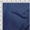 thumbnail image 3 of oneOone Tissu Polyester Spandex Bleu Floral Matériel de Robe Tissu Imprimé Tissu au Mètre 56 Pouces de Large, 3 of 4