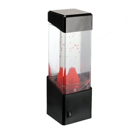 

UK Colour Changing LED Jellyfish Lava NEW Bedroom Aquarium Light Home Desk Decor