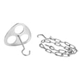 thumbnail image 1 of Maoww Portable Detachable Tripod Plate For Campfire Pie Irons Silver High-temperature, 1 of 6