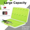 thumbnail image 3 of Game Card Storage Case for Nintendo Switch with 2 Joystick Keycaps, 24 SD Card Slots, 3 of 7