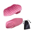 thumbnail image 3 of Gimnasios de gimnasio para levantar pesas Guantes de entrenamiento sin dedos para hombres Mujeres Silicona Palm Protector para el fitness de entrante, 3 of 8