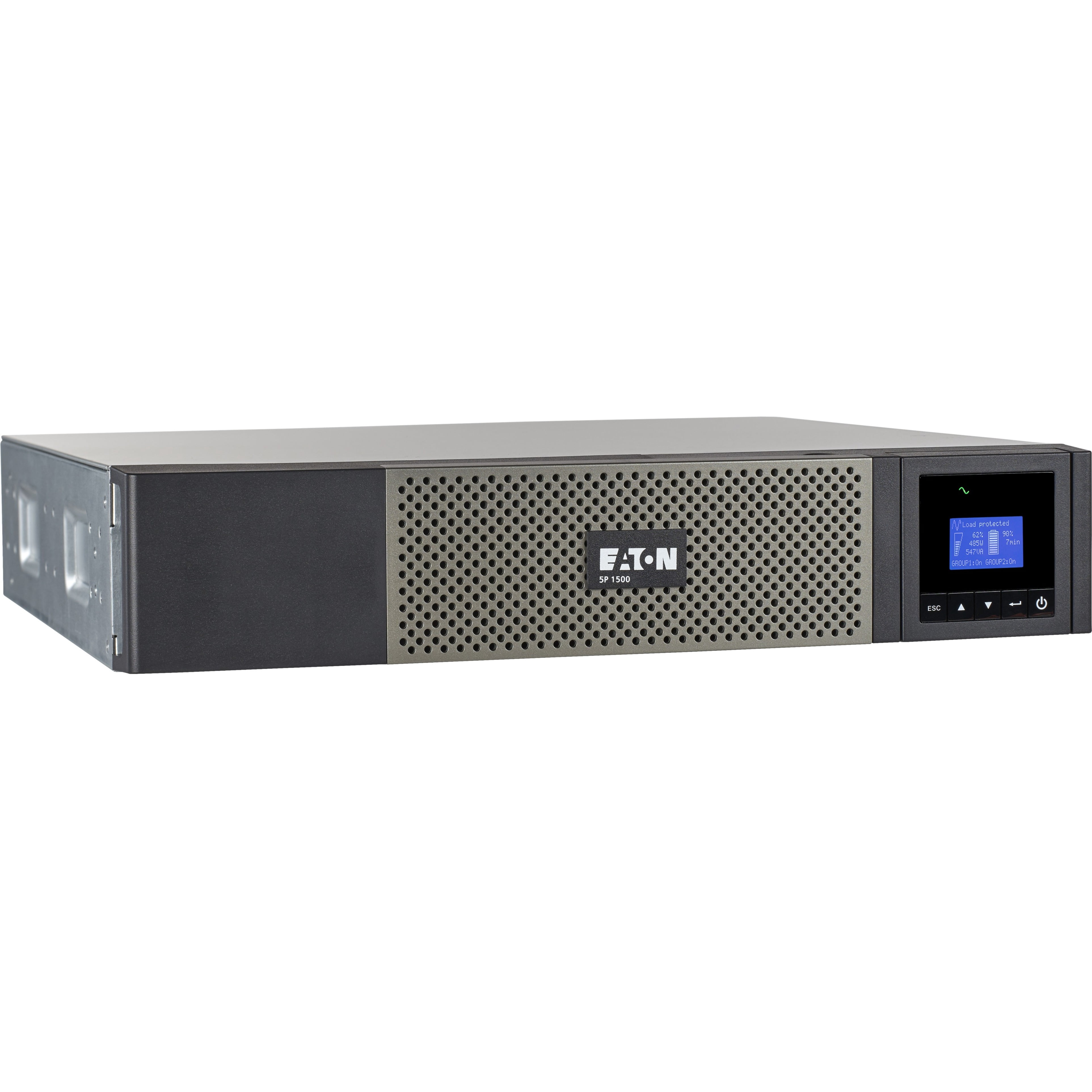 Eaton 5P1500RC 1440 VA 1100 Watts 10 Outlets 2U Rackmount Compact UPS