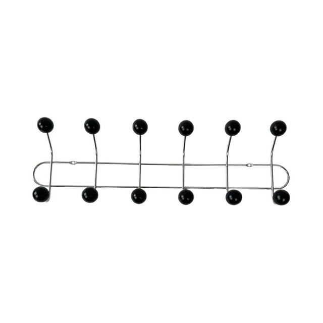 GROWTH TANK Coat Rack Wall Mount Metal Wall Coat Hanger for Hanging Coat Backpack Jacket 6 Hooks