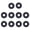 Black, variant on Lerpwige 10Pcs Rubber Locking Guitar Strap Locks Protector Blocks for Guitar Enthusiast