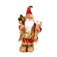 thumbnail image 4 of Muñeco de Papá Noel de pie, figura coleccionable de Papá Noel, decoración navideña 30 centímetros, 4 of 9