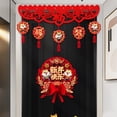 thumbnail image 6 of Spring Festival Home Ornament Art  paper Traditional Dragon Lunar Year Garland Wall Hanging Lunar Year Banner Hollow Pennant New Year Banner 2, 6 of 8