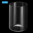 thumbnail image 3 of Uxcell 4.7"x3.3" Clear Glass Cylinder Vase Tabletop Flowers Vase Floating Candle Holder Vase, 3 of 6