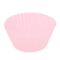 thumbnail image 4 of Abbracc 10 Pcs, Moule Rond en Silicone 7cm pour Gâteau Muffin Cupcake - Rose, 4 of 8