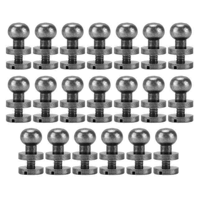 Monk Rivets Brass Round Head Stud Screws Nails Luggage Jewelry Hardware Accessories10x8mm