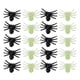 thumbnail image 1 of 300 arañas de plástico para decoraciones de Halloween., 1 of 3