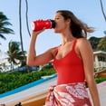 thumbnail image 2 of Hydro Flask de boca ancha de 16 oz con tapa flexible para sorber, botella de agua reutilizable de acero inoxidable, lupino, aislado al vacío, apto para lavavajillas, sin BPA, no tóxico, 2 of 5