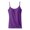 Dark Purple, variant on ZNQHFRE Solid Modal Built‑in Fixed Cup Camisole for Women, Adjustable Thin Strap Sleeveless Layering Tank Top L