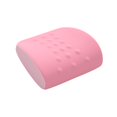 thumbnail image 4 of Almohada de apoyo para silla de oficina, cojín de respaldo de espuma viscoelástica ergonómica y cómoda, soporte para sofá, asiento de coche. Rosa, 4 of 8