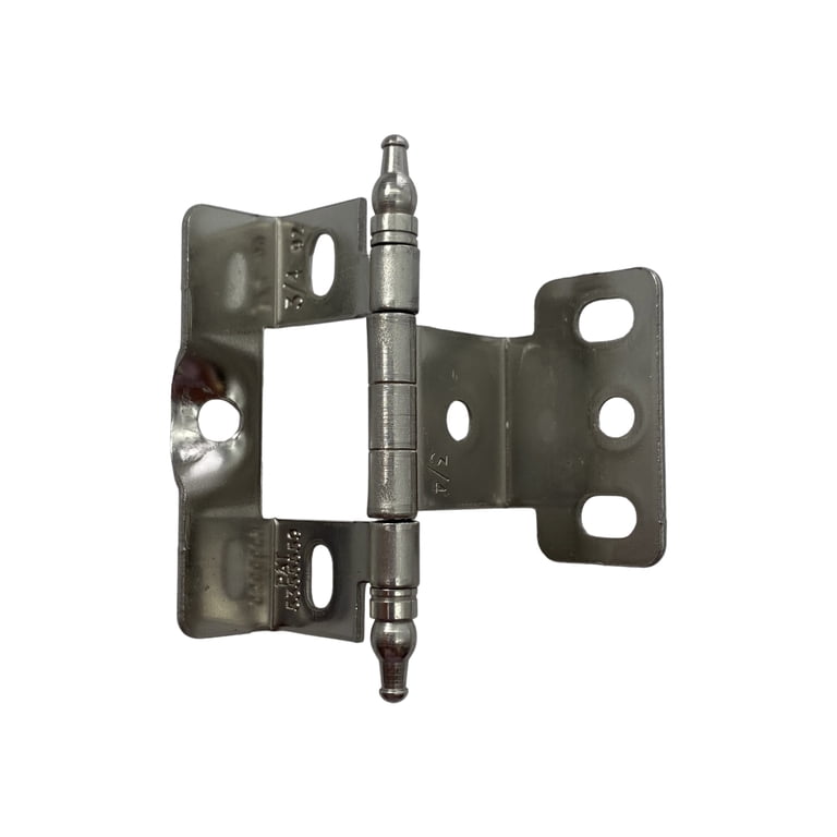 Amerock CM3175TM14-XCP10 Nickel Finish Full Inset Cabinet Hinge 