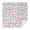 Pioneer Flower Floral-1, variant on Pioneer Flower Floral Print Pattern Square Tablecloth,Waterproof Square Table Cover,Wipeable Spillproof Washable Table Cover for Home Kitchen Party Decor 42"X42"(107x107cm)
