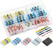 Wirefy 180 PCS Heat Shrink Butt Connectors Kit - Marine Grade Wire Butt ...