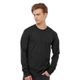 thumbnail image 2 of Gildan Men’s Long Sleeve T-Shirt, 100% Cotton Bulk Crewneck Mix Tees (Multi Color, S), 2 of 8