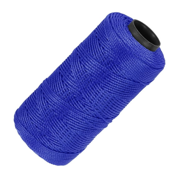 Uxcell Nylon String Twisted Mason Line Twine for DIY Projects Gardening Gift Wrapping Dark Blue