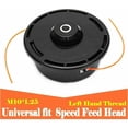 thumbnail image 3 of Cabezal de Corte Universal M10 X 1.25 LH Negro YONGSHENG para Honda All GX25 GX35 GX35 Desbrozadora, 3 of 3