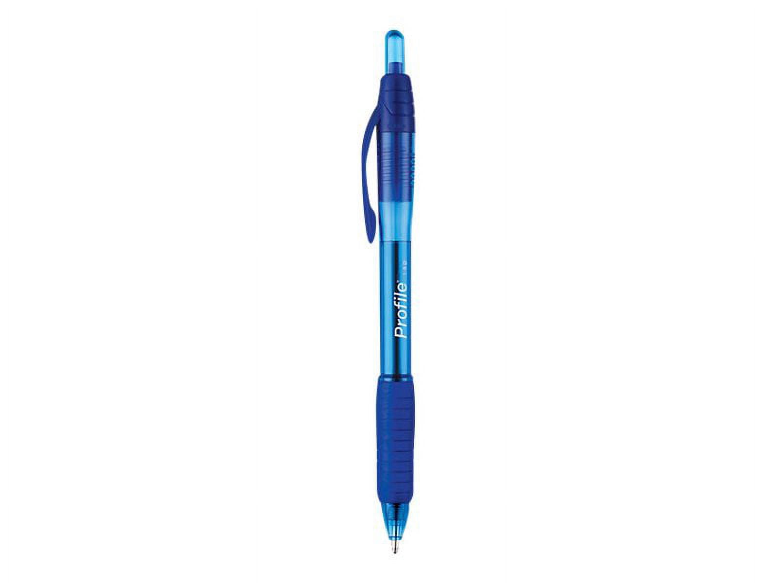 Sanford LP 89466 1.4 mm Paper Mate Profile Retractable Ballpoint Pen - Blue