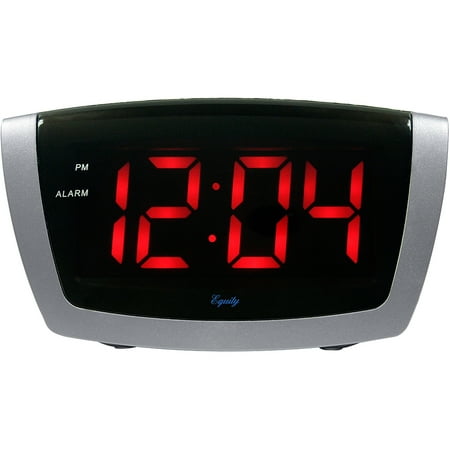 Equity 75906 1.8-Inch LED Alarm Clock with Hi/Lo Dimmer