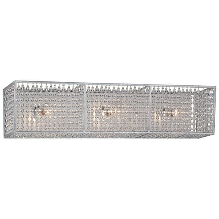 

Metropolitan Saybrook 3-LT Bath Light - Catalina Silver - N2733-598