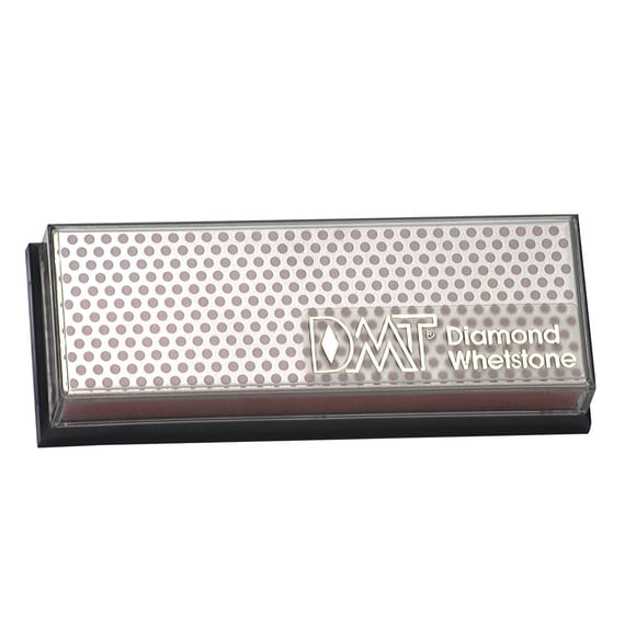 DMT 6-in. Diamond Whetstone Sharpener, Fine with Plastic Box