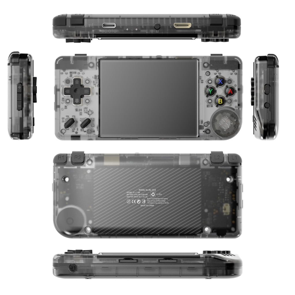 Handheld Game Consoles 2.83in Screen for Linux System 3100mAh Battery 640x480P Video Player Support Card Input
