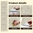 thumbnail image 4 of Peel and Stick Wallpaper Contact Paper damask Classical luxury old fashioned ornament royal victorian texture Self Adhesive and Removable 24in x 118in, 4 of 8