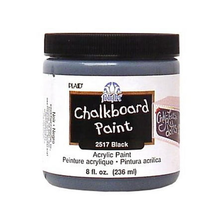 Plaid Folkart Chalkboard Paint 8oz Blk