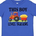 thumbnail image 4 of Inktastic Farming Cute Boy Loves Tractors Boys Toddler T-Shirt, 4 of 5