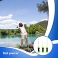 thumbnail image 2 of Sonducket 3 uds agujas enhebrar aparejos de cebo de pesca anzuelos de cebo de herramienta de fabricación acero de alto carbono al Pescar, 2 of 6