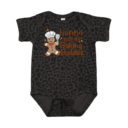 

Inktastic Nonna and I Are Baking Buddies Boys or Girls Baby Bodysuit