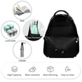 thumbnail image 3 of 16.2In SKZ Stray Korea Ki Backpack with Front Pocket Cartoon Backpacks Travel Laptop Daypack Bags For Men Women, 3 of 8