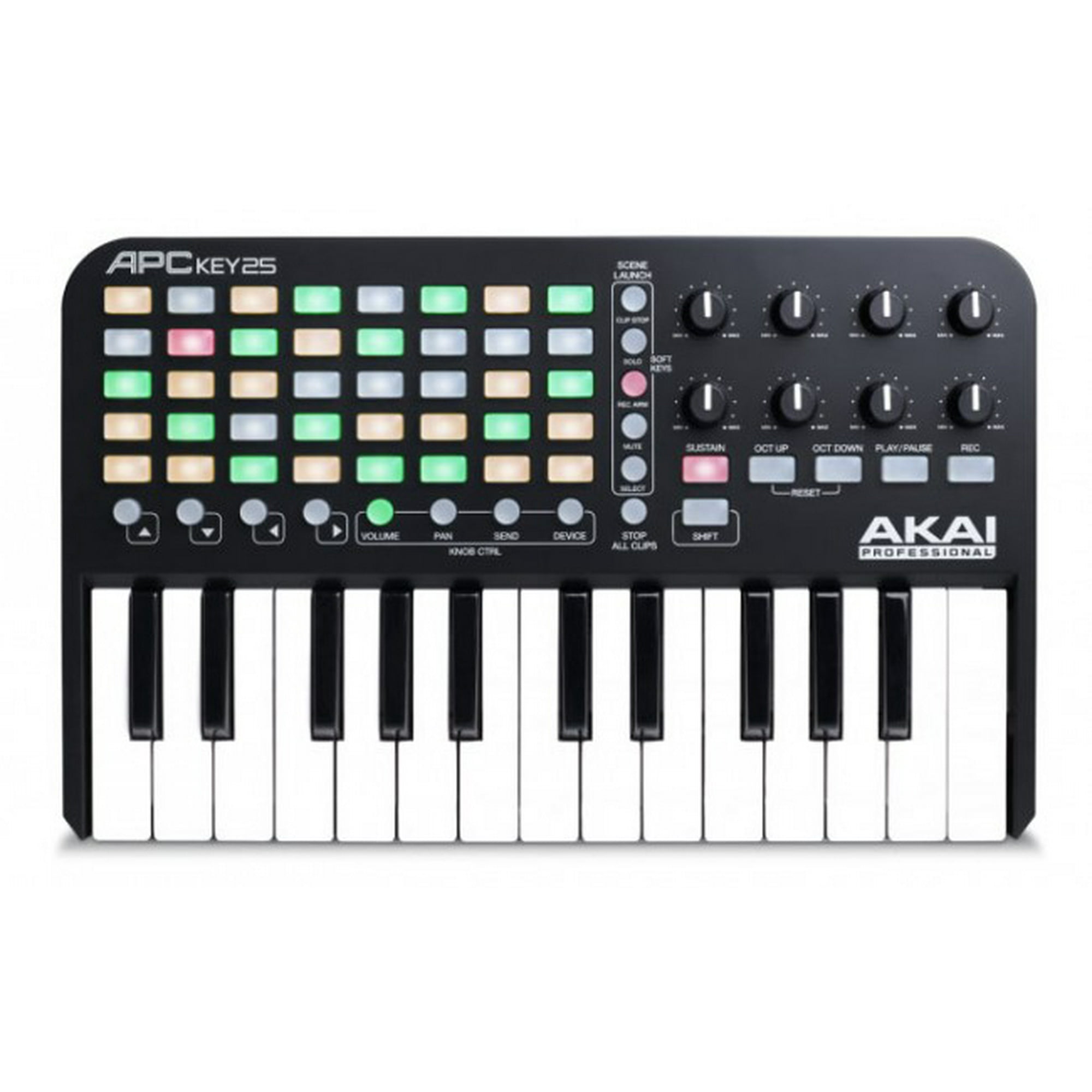Akai APC KEY 25 Key Compact Controller for Ableton Live Software