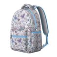thumbnail image 2 of "Stylish Butterfly Design Backpack - Ergonomic School Bag for Teens & Adults, Spacious Compartment for Laptop & Books, Trendy Floral Gift", 2 of 6
