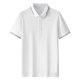 thumbnail image 1 of pstuiky camisetas para hombre, Camisa informal de manga corta con cuello vuelto, cómoda y lisa, para hombre camisas casuales para hombre xxl, 1 of 3