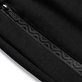 thumbnail image 5 of Bpyeka Men's Big & Tall Fleece Lined Sweatpants Elastic Drawstring Zipper Pockets Warm Straight Leg Trousers 3XL-5XL, Black, 5 of 7