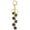 Black-g, variant on Cute Initial Letter M Keychain,Flower Bag Charms Letter Keyring Purse Bag Accessories(Light Pink)