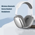 thumbnail image 2 of Wireless Bluetooth Stereo Headset Headphones, Wireless Headphones Over Ear, Hybrid Active Noise Cancelling Headphones, Lightweight Stereo Wireless Headset for Travel Work TV PC Cellphone (Black), 2 of 5