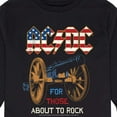thumbnail image 3 of ACDC - For Those About To Rock - Toddler And Youth Long Sleeve Graphic T-Shirt, 3 of 5