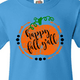 thumbnail image 4 of Inktastic Happy Fall Y'all Pumpkin Youth T-Shirt, 4 of 5