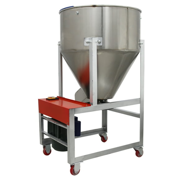 INTSUPERMAI Vertical Spiral Poultry Feed Mixer Stainless Steel Seed Dressing Machine