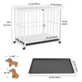 thumbnail image 2 of Jaula para perros VOWNER Heavy Duty de 32 pulgadas para perros medianos, 2 of 8