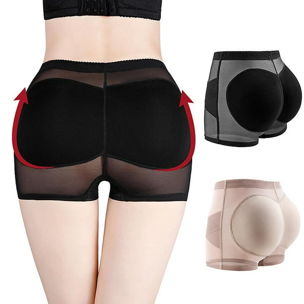Women Padded Butt Lifter Panties Hip Enhancer Mesh Control Knickers
