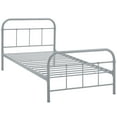 thumbnail image 2 of Maisie Twin Stainless Steel Bed Frame, 2 of 8