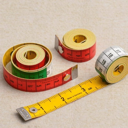 3 PackTape Measure Measuring Tape for Body Fabric Sewing Tailor Cloth Knitting Home Craft Measurements,60-inch/150-cm Soft Multicolor Tape Measure Body Measuring Tape Set with Snap Button Closure