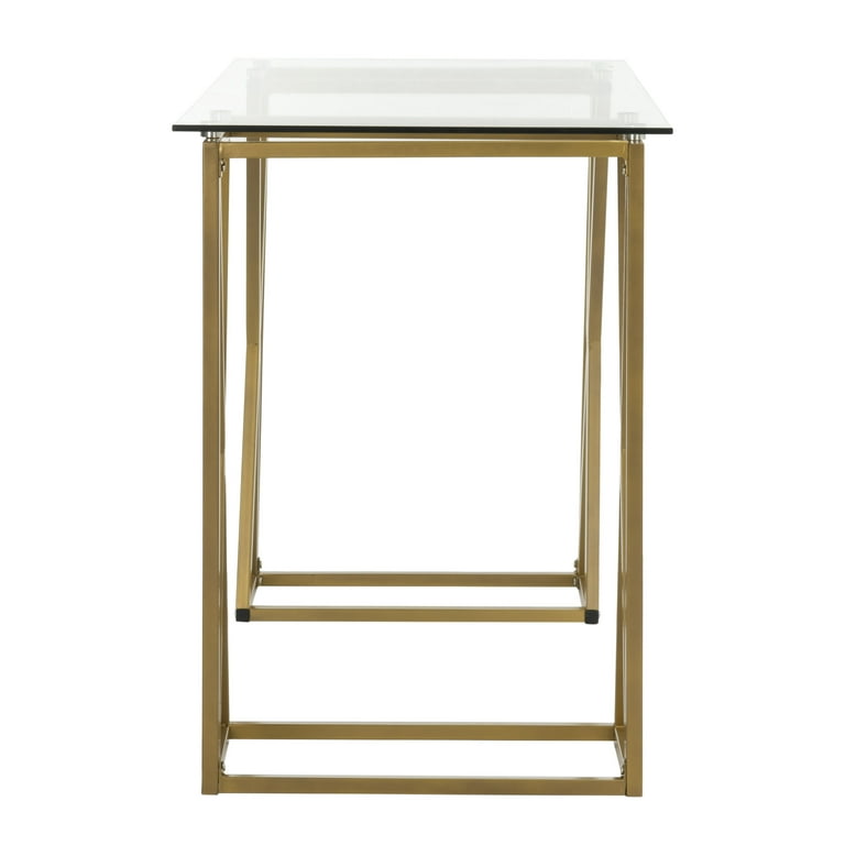 Safavieh theresa glass top on sale desk