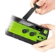 thumbnail image 5 of Radio de emergencia de 4000 mAh, radio solar con manivela manual, cargador USB de banco de energía portátil, lámpara de lectura con linterna LED, alarma SOS, brújula para supervivencia en el, 5 of 5