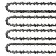 thumbnail image 1 of 4 Pack 14 Inch Chainsaw Chain 52 Drive Links, 0.05In Gauge, 3/8Inch LP Pitch, 14-Inch Replacement Chainsaw Chains Low, 1 of 5